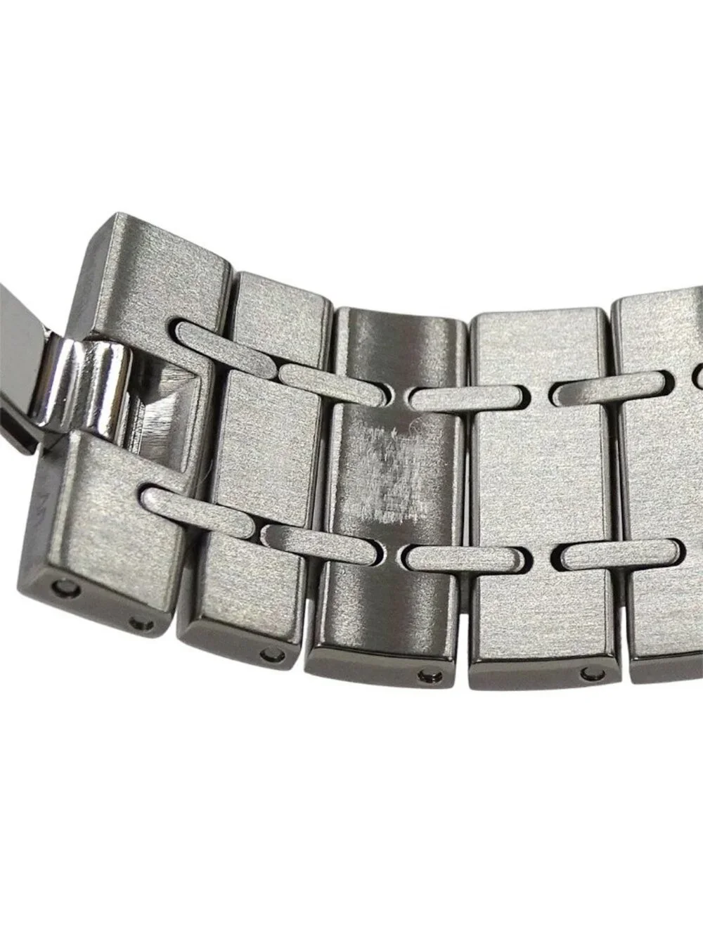 Louis Vuitton Watch Tambour Moon Dual Time Quartz Stainless Steel Silver